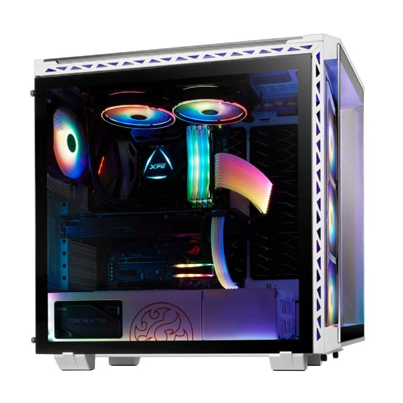 XPG Battle Cruiser Super Mid Tower Gaming Chassis – White