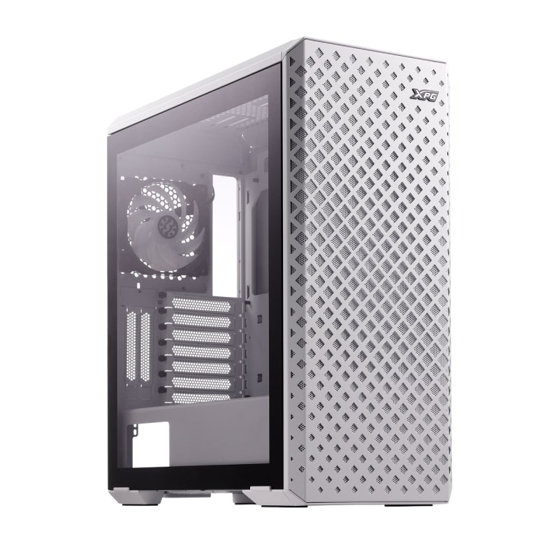 XPG Defender Pro Mid Tower Gaming Chassis – White