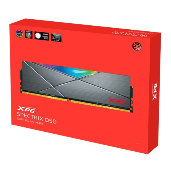 XPG SPECTRIX D50 DDR4 RGB Memory Grey