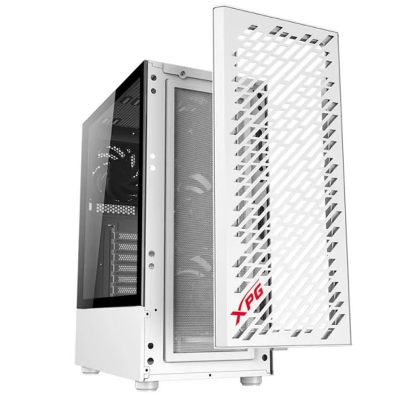 XPG Valor Air Mid Tower Gaming Chassis – White