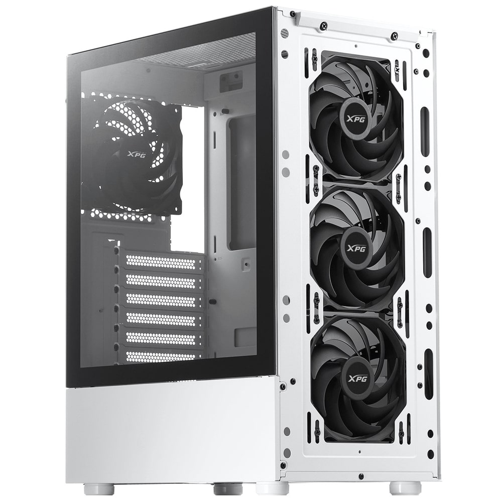 XPG Valor Mesh Mid Tower Gaming Chassis – White