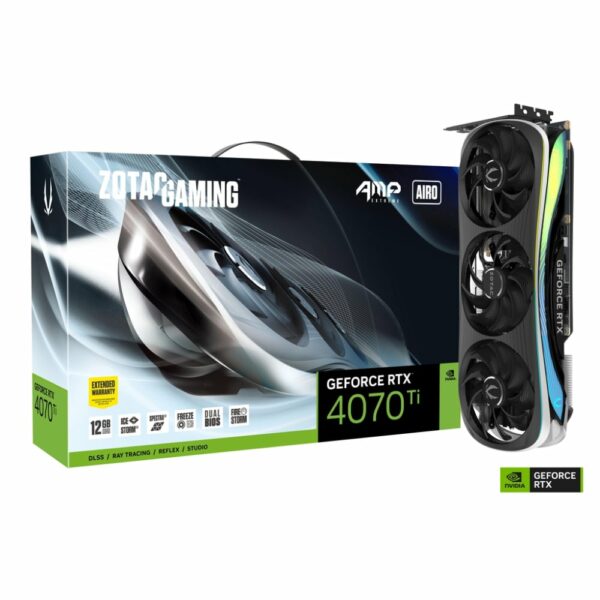 ZOTAC GAMING GeForce RTX 4070 Ti AMP Extreme AIRO