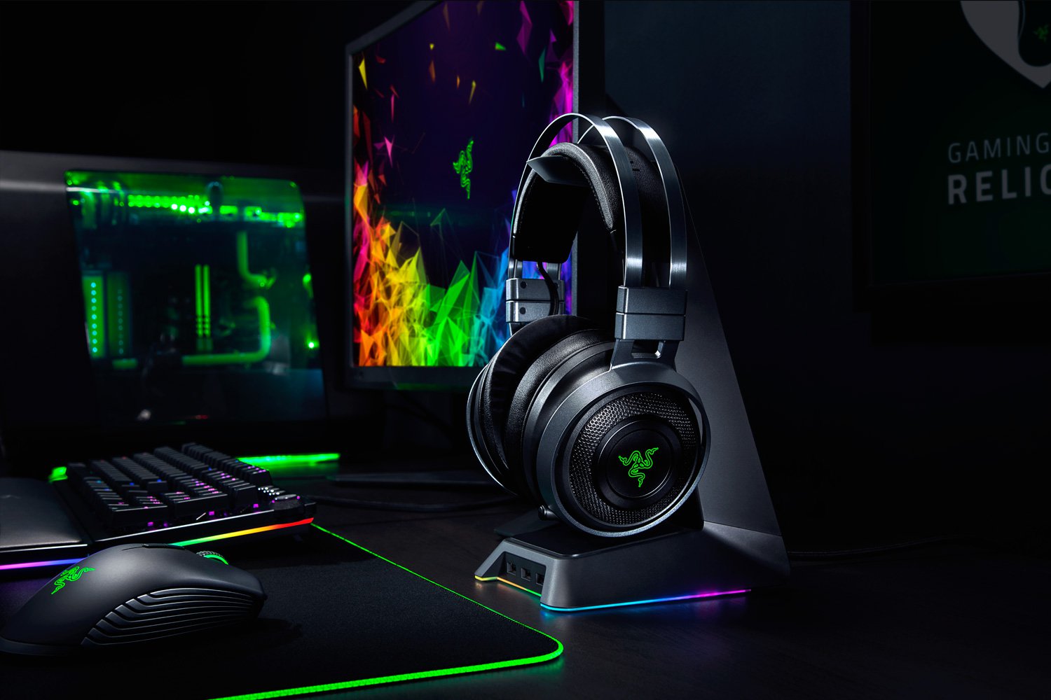 Razer Nari Ultimate HyperSense Wireless Gaming Headset - Image 2