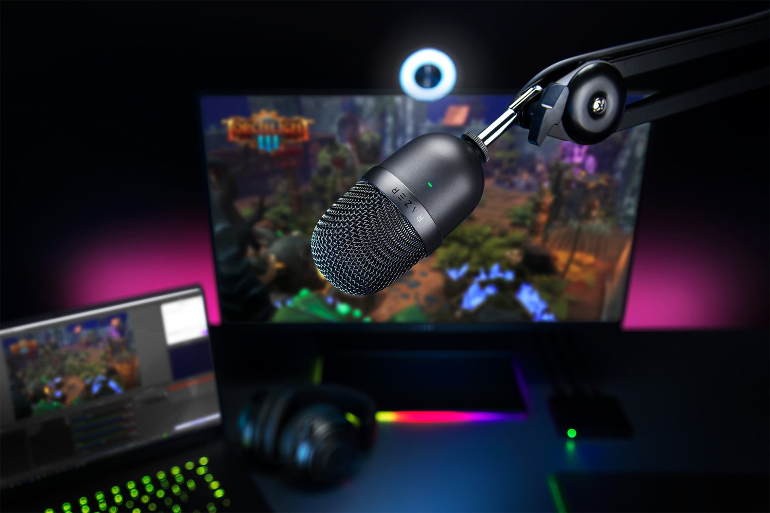 Razer Seiren Mini - Ultra-compact Streaming Microphone - Black - Image 3