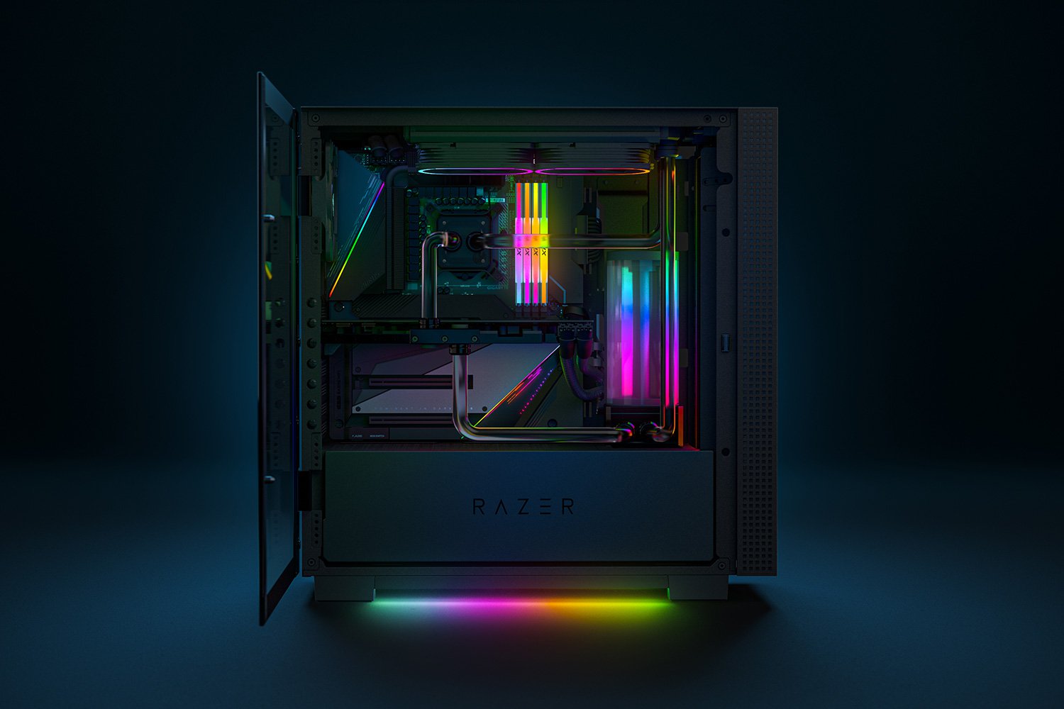 Razer Tomahawk ATX Mid-tower with Razer Chroma RGB Gaming Chassis - Image 4
