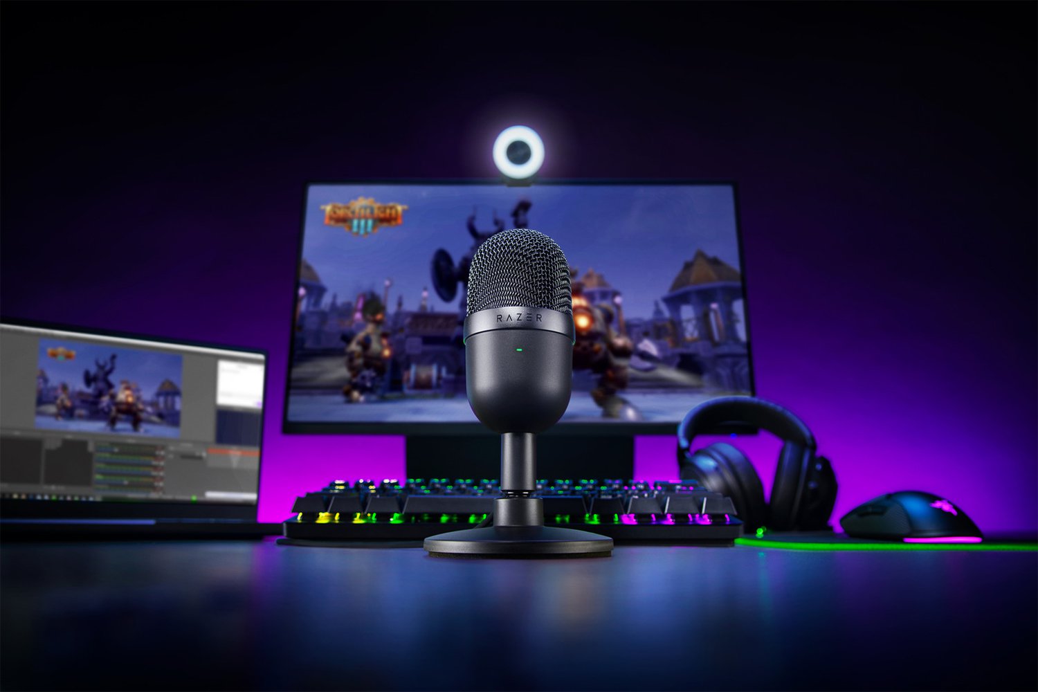 Razer Seiren Mini - Ultra-compact Streaming Microphone - Black - Image 2