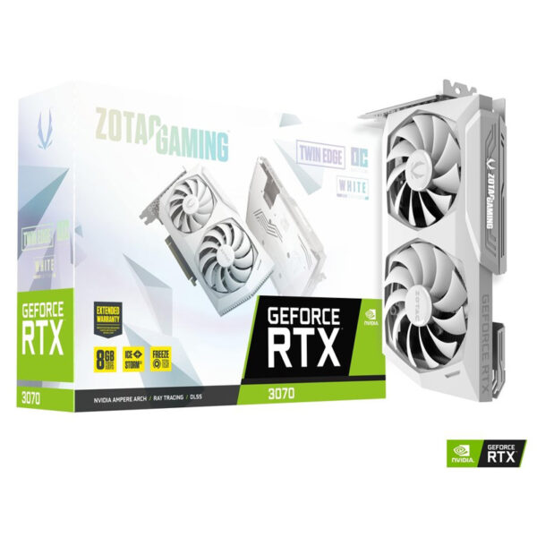 ZOTAC GAMING GeForce RTX 3070 Twin Edge OC White Edition LHR