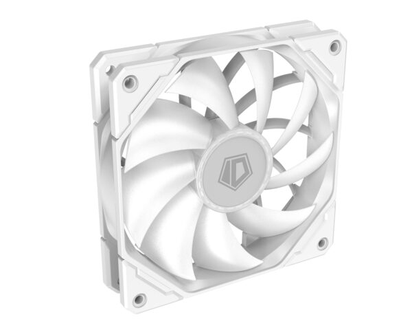 ID-Cooling TF-12025-PRO-ARGB Trio 120mm Case Fan (White & Black) - Image 2