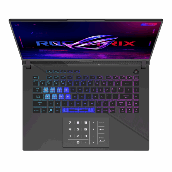 ASUS ROG STRIX G16 G614JIR-N3402 I9 14900HX 16GB  D5 512GB SSD RTX 4070 8GB 16.0  WUXGA 165HZ DOS  (GRAY) - Image 2