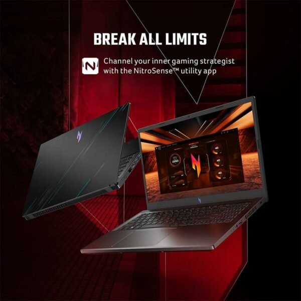 Acer Nitro V 15 ANV15-51-59TJ Gaming Notebook - Intel Core i5-13420H 16GB DDR5 512GB SSD NVIDIA GeForce RTX 3050 6GB Backlit KB 15.6" 144Hz IPS Display Windows 11. - Image 2