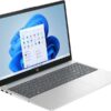 HP 15-FC0298AU Laptop AMD Ryzen 5-7430U, 8GB DDR4, 512GB SSD, AMD Radeon Graphics, Backlit Keyboard, 15.6" FHD, Windows 11 Home, Natural Silver - Image 3