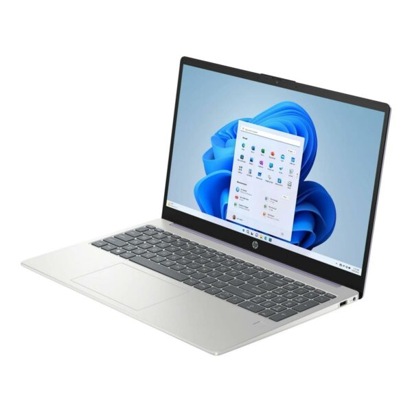 HP 15-FD0131WM Intel® Core™ i3 N305 13th Generation 8GB RAM DDR4- 256GB SSD NVMe Intel® Iris® Xᵉ Graphics 15.6" FHD IPS 1920 x 1080, Windows 11 Home, Finger Print Reader (Natural Silver) - Image 3