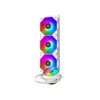 ID-Cooling ZoomFlow V2 360mm ARGB AIO Liquid CPU Cooler (White) - Image 2