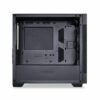 Lian-Li LANCOOL 205M Mesh Micro-ATX Tempered Glass Mid Tower Case – Black & White - Image 4