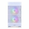 Lian-Li LANCOOL 205M Mesh Micro-ATX Tempered Glass Mid Tower Case – Black & White - Image 7
