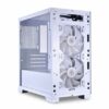 Lian-Li LANCOOL 205M Mesh Micro-ATX Tempered Glass Mid Tower Case – Black & White - Image 9