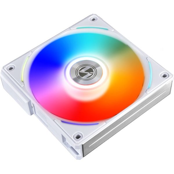 LIAN LI UNI Fan AL120 ARGB PWM 120mm Cooling Fan with Controller Pack of 3 Black & White - Image 8