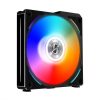 LIAN LI UNI Fan AL120 Single ARGB PWM 120mm Cooling Fan Black & White - Image 2