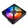 LIAN LI UNI Fan AL120 Single ARGB PWM 120mm Cooling Fan Black & White - Image 4