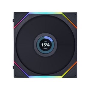 LIAN LI Uni Fan TL LCD 120mm ARGB Single Black & White