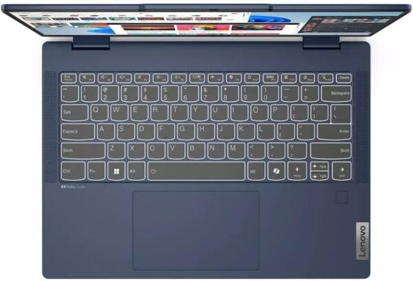 Lenovo Ideapad 5 14 2-In-1 14IRU9 - Laptop Intel Core 5 120U 8GB RAM 512GB SSD - 14" Inches Touchscreen x360 WUXGA IPS Display Backlit Keyboard WiFi 6 - Win 11 Cosmic Blue. - Image 2