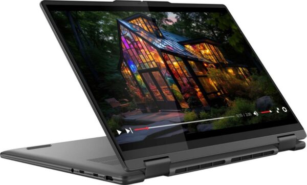 Lenovo Yoga 7 14IL9 2 in 1 Intel Core Ultra 7 155U Processor 16GB Ram 1TB SSD 14" WUXGA 1200p IPS 300nits Dolby Vision MicroEdge Touchscreen Convertible Display Backlit KB FP Reader Windows 11 Home (Storm Grey) - Image 2