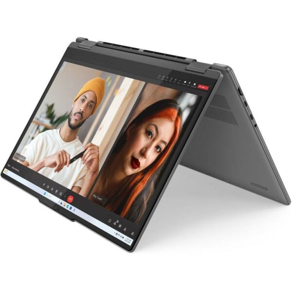 Lenovo Yoga 7 16IML9 2 in 1 Intel Core Ultra 5 125U Processor 16GB Ram 512GB SSD 16" WUXGA 1200p IPS 300nits Dolby Vision MicroEdge Touchscreen Convertible Display Backlit KB FP Reader Windows 11 Home (Storm Grey) - Image 3