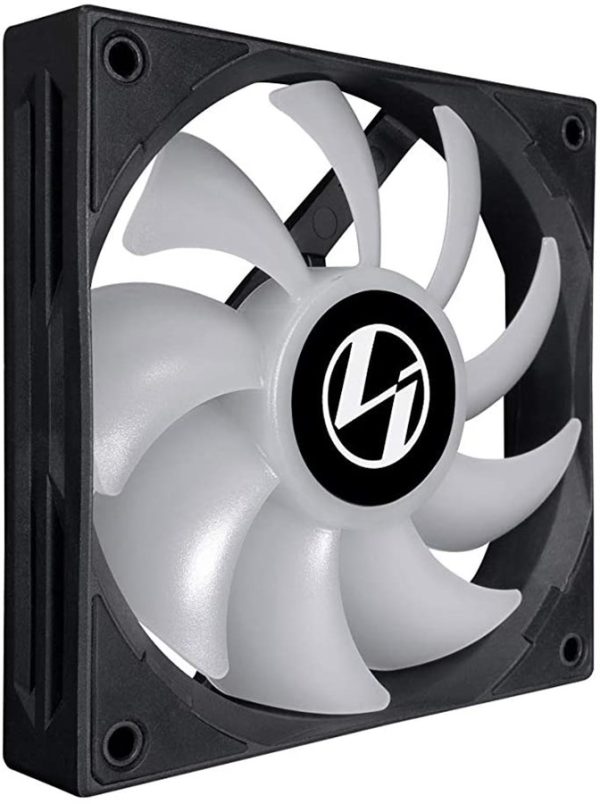 Lian Li ST120-3B Addressable RGB 120MM Black & White Fan-Triple Pack - Image 5
