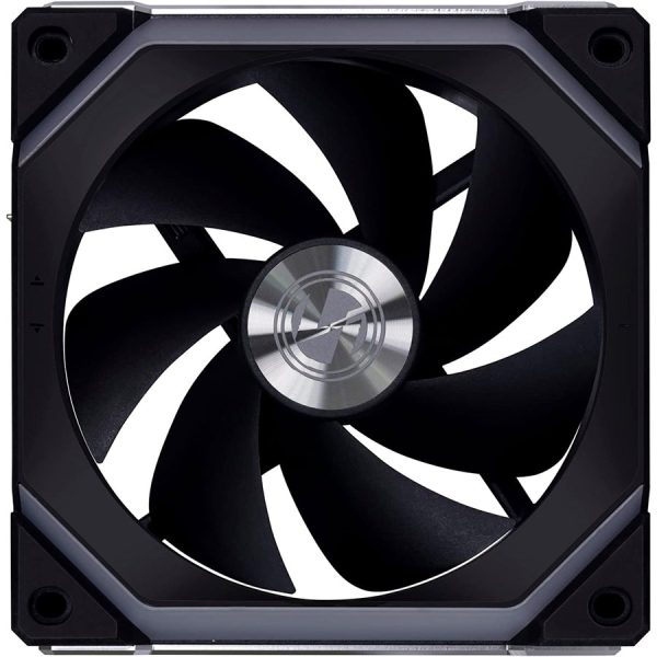 Lian Li UNI FAN SL120 V2 RGB Revolutionized Daisy-Chain ARGB Case Fan 120mm Triple Pack with Controller Black & White - Image 2