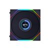 Lian Li UNI Fan TL LCD 120 ARGB Case Fan - Triple Pack - Black & White - Image 2