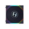 Lian Li UNI Fan TL LCD 120 ARGB Case Fan - Triple Pack - Black & White - Image 3