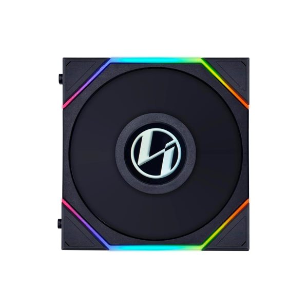 Lian Li UNI Fan TL LCD 120 ARGB Case Fan - Triple Pack - Black & White - Image 3