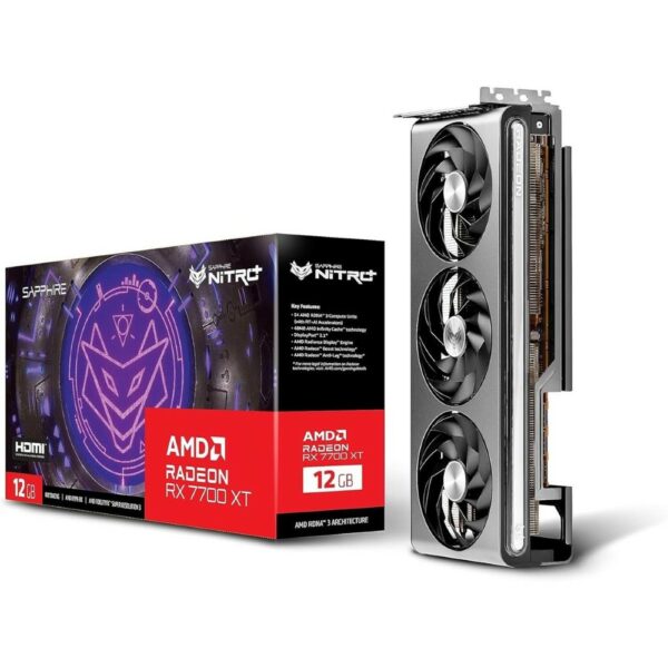 SAPPHIRE NITRO+ RX 7700XT GAMING 12GB Graphics Card - Image 2
