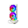ID-Cooling ZoomFlow 240XT V2 ARGB AIO Liquid CPU Cooler – White - Image 3