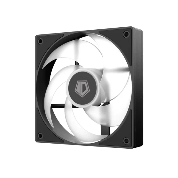ID-COOLING AS-120-ARGB K-TRIO 120mm Case Fan (White & Black) - Image 7