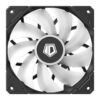 ID-Cooling TF-12025-PRO-ARGB Trio 120mm Case Fan (White & Black) - Image 7