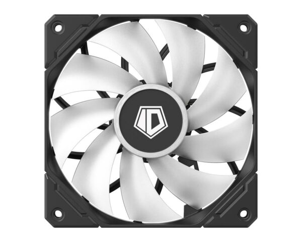 ID-Cooling TF-12025-PRO-ARGB Trio 120mm Case Fan (White & Black) - Image 7