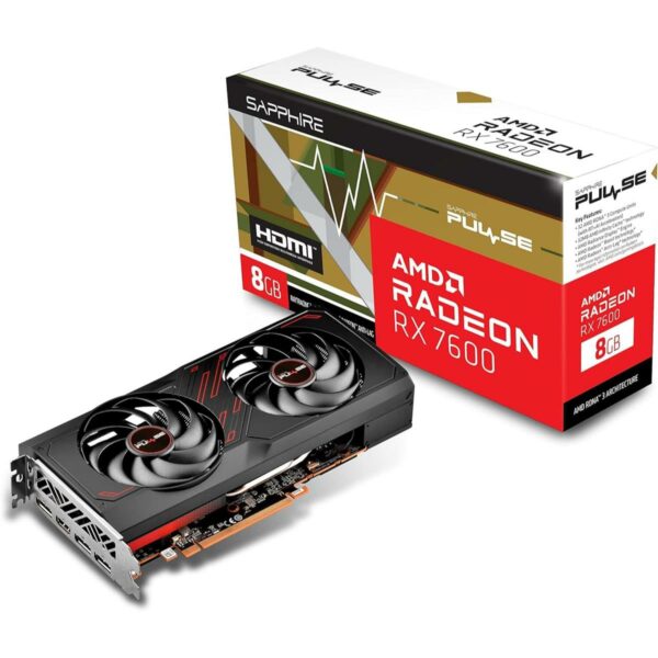 SAPPHIRE PULSE RX 7600 GAMING OC 8GB