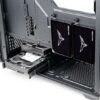 SilverStone FARA SST-515XR-BG Compact ATX Tower Chassis (Black & White) - Image 4