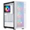 SilverStone FARA R1 PRO V2 ARGB Mid-Tower ATX Case - (Black & White) - Image 5