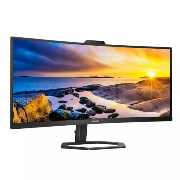 PHILIPS CURVED ULTRA-WIDE LED WITH 5.0 MEGAPIXEL BUILT-IN WINDOWS WEBCAM 34" 34E1C5600HE - Image 2