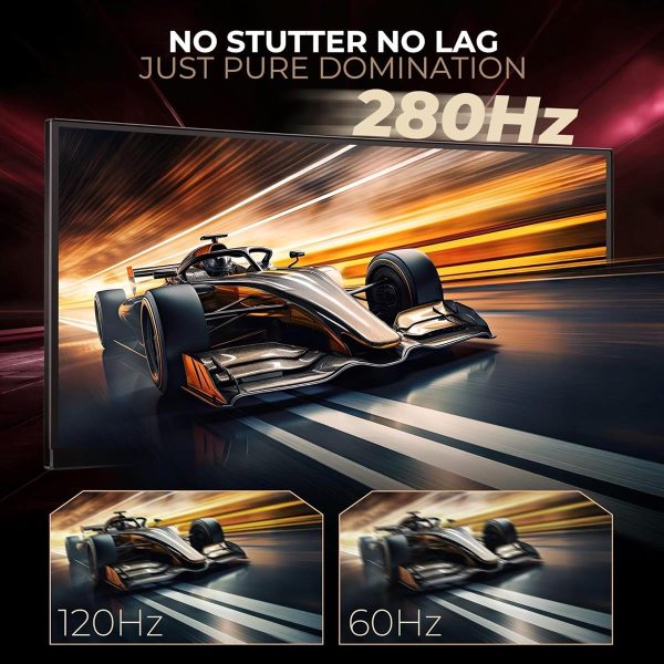 AOC C27G4ZE 27″ Full HD 280 Hz 0.3 ms Adaptive Sync Curved Gaming Monitor - Image 3