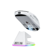 Attack Shark X6 Lightweight Wireless Gaming Mouse with RGB Backlight Charging Base - Black & White - Image 6