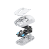 Attack Shark X6 Lightweight Wireless Gaming Mouse with RGB Backlight Charging Base - Black & White - Image 7