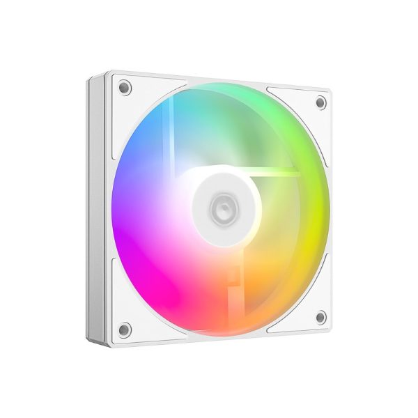 ID-Cooling AS-120-ARGB-W Single 120mm Case Fan White - Image 2