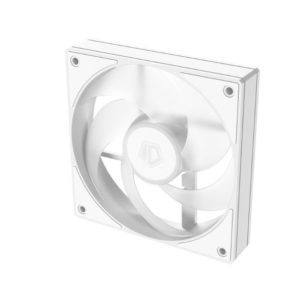 ID-Cooling AS-120-ARGB-W Single 120mm Case Fan White - Image 4