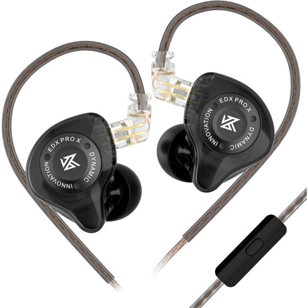 KZ EDX Pro X in Ear Earphone Black