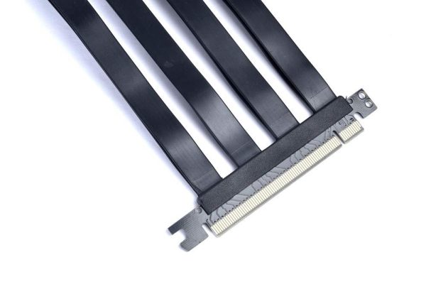 LIAN LI LANCOOL II-1X Premium PCI-E x16 3.0 Black Extender Riser Cable 200mm and Cover Bracket - Image 2