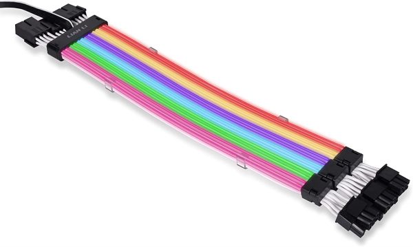 LIAN LI Strimer Plus V2 Triple 8 Pin Addressable RGB VGA Power Cable - Image 3