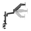 MXG PMA-12 Single Monitor PoleMounted Spring-Assisted Monitor Arm - Image 3